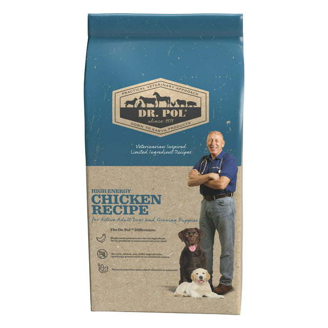 Dr. Pol's High Energy Chicken Recipe Dry Dog Food