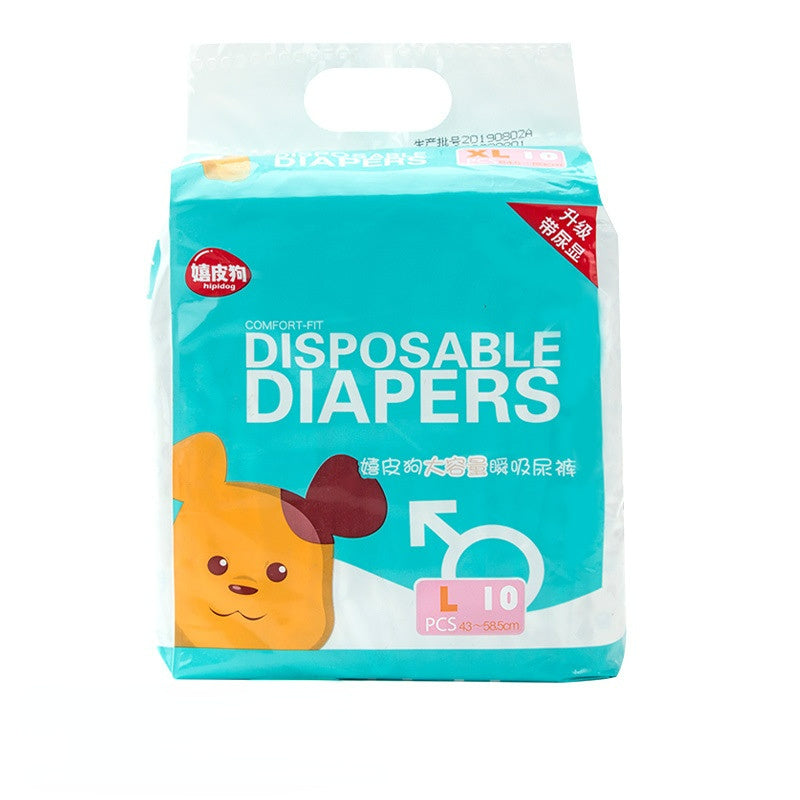 Disposable Small Dog Diapers for Males and Females