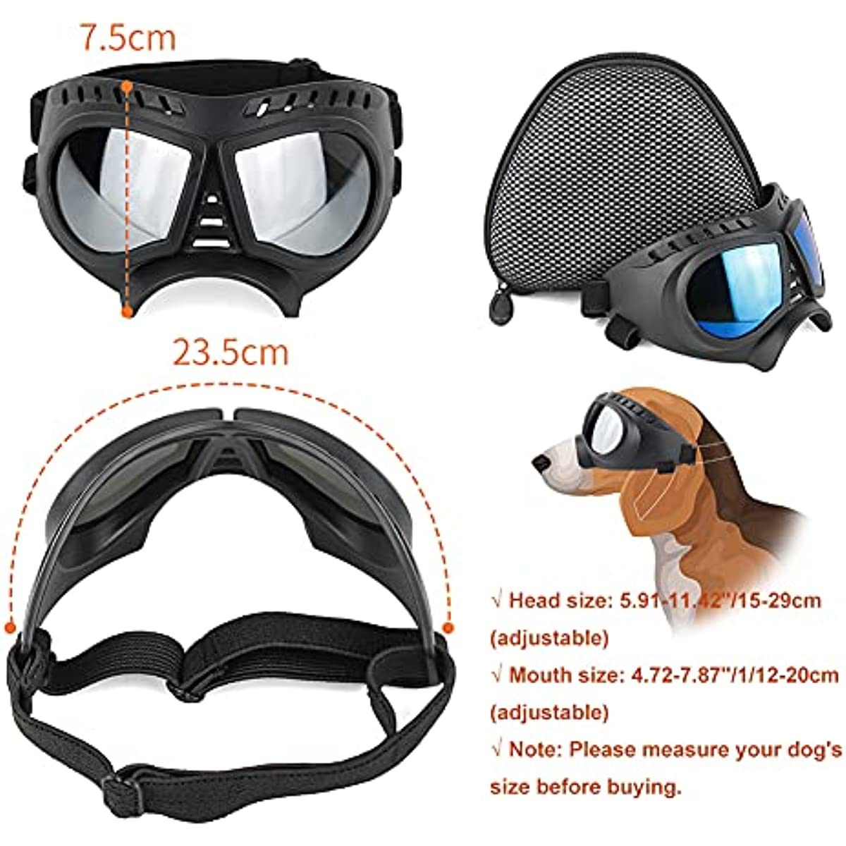 UV Protective Sunglasses for All Breed of Dogs