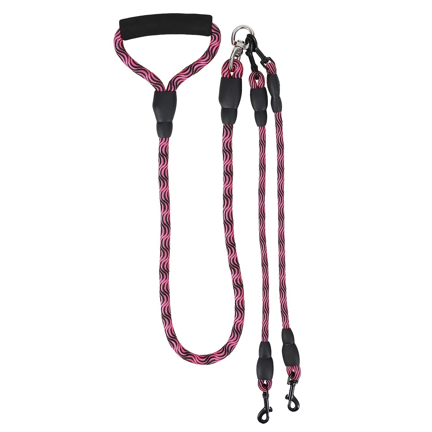 Double Dog Reflective Leash and Lead Combo