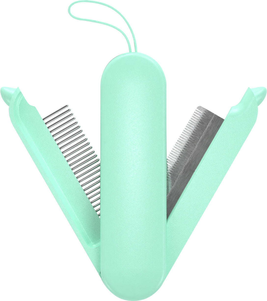 Pet Life Travel Combo Comb and De-shedder
