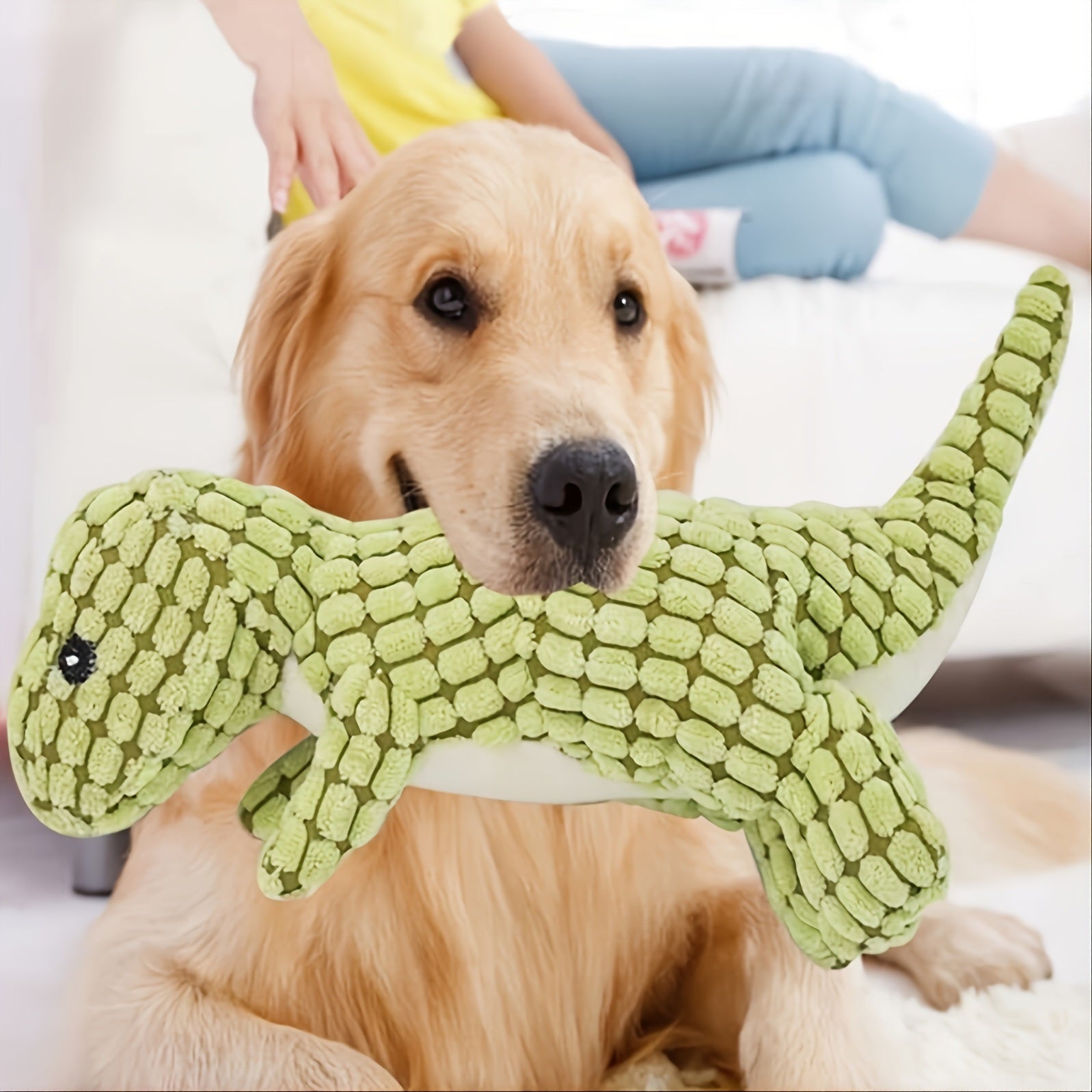 Dinosaur Dog Toy Chew Fun and Dental Health