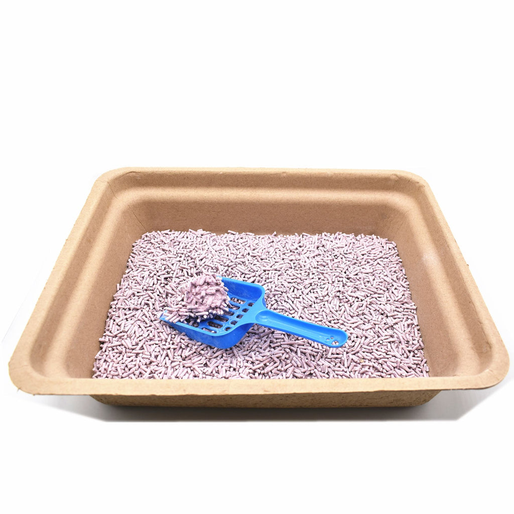 Eco Friendly 100% Recycled Paper Disposable Cat Litter Box Trays