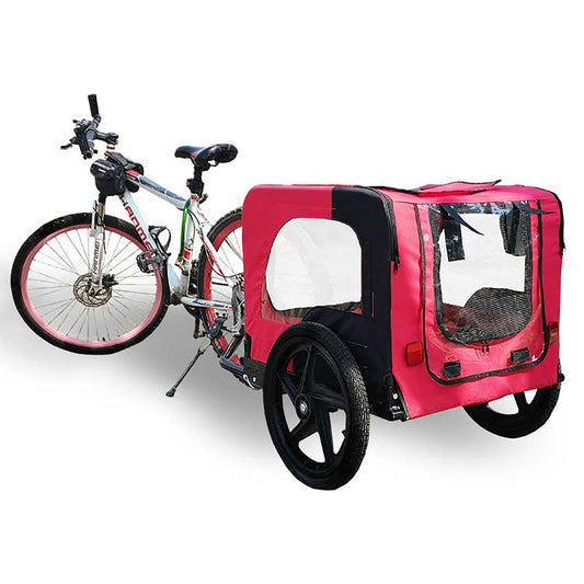 Foldable Bicycle Trailer for Dogs or Other Pets