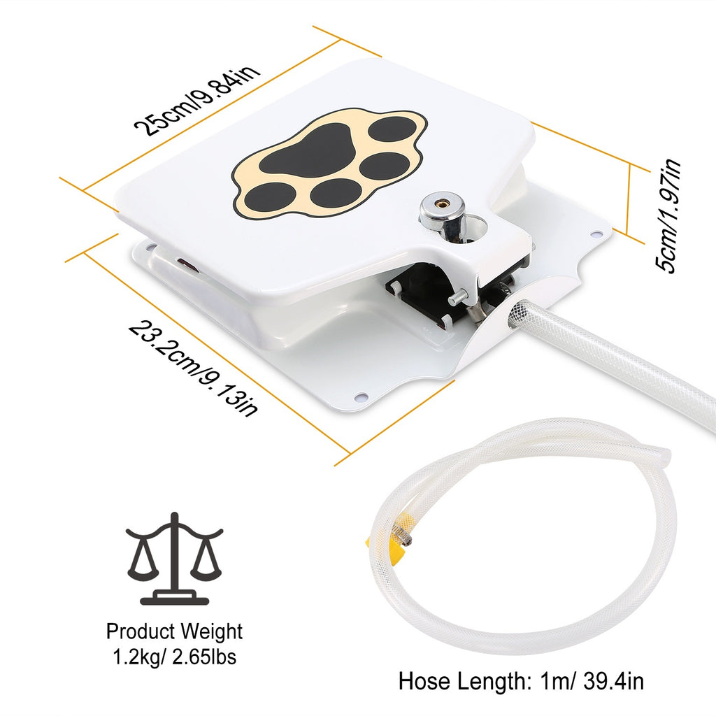 Outdoor Dog Water Sprinkler with Paw Control