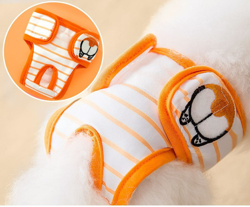 Washable Female & Male Dog Anti-Harassment Diapers