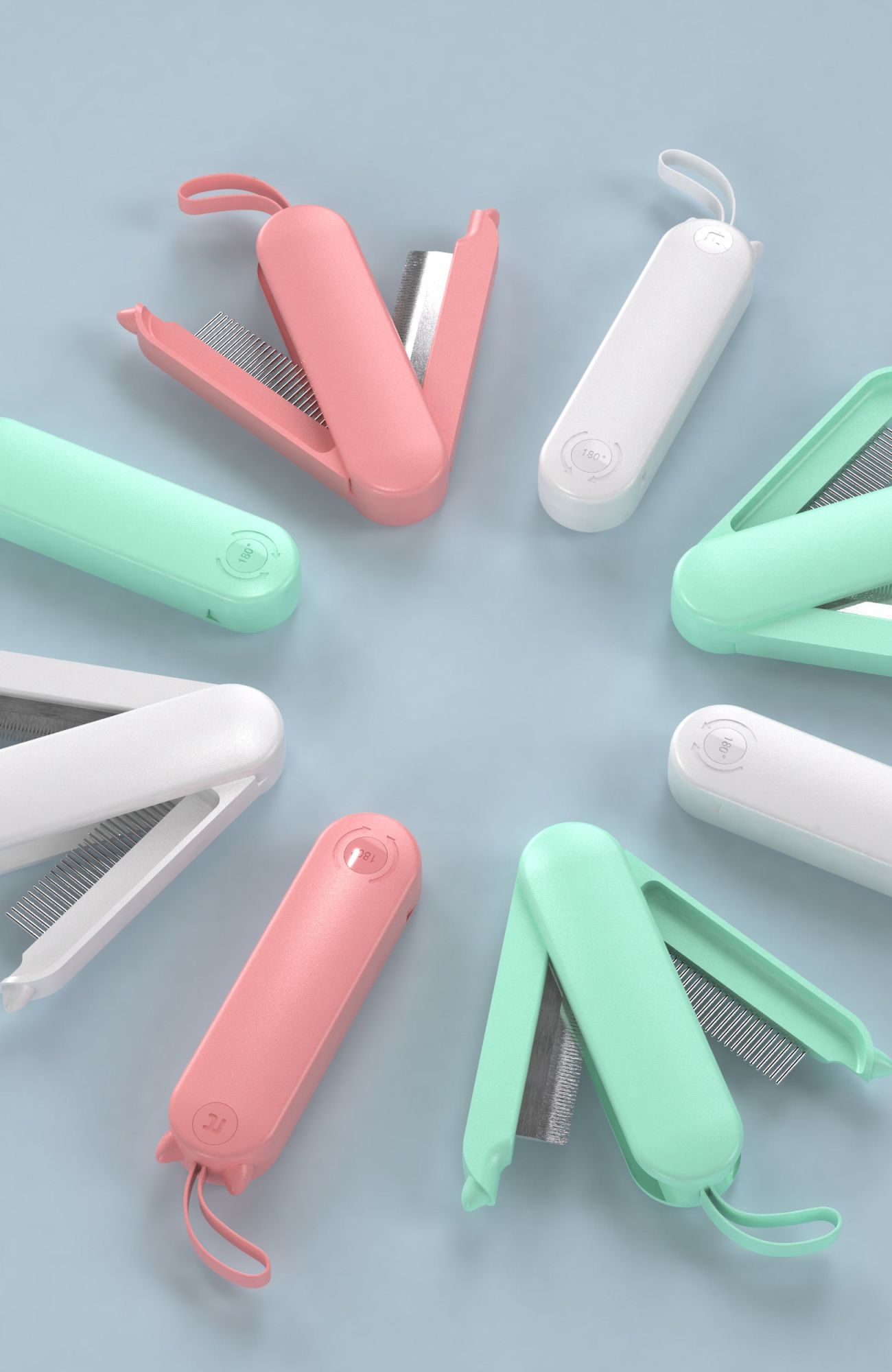 Pet Life Travel Combo Comb and De-shedder