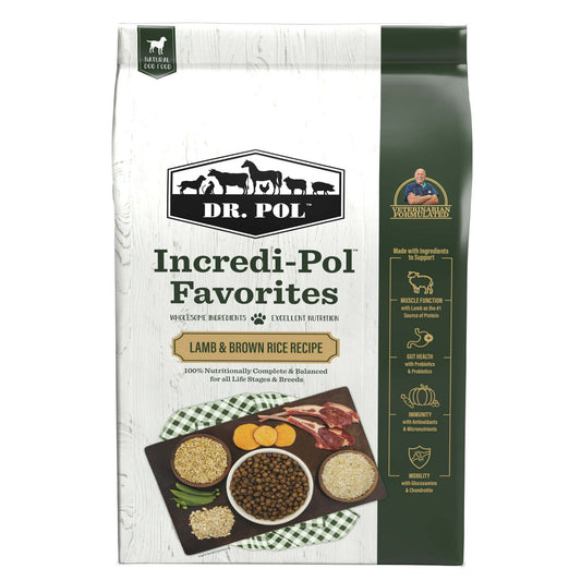 Dr. Pol's Incredi-Pol Lamb and Brown Rice Dog Food