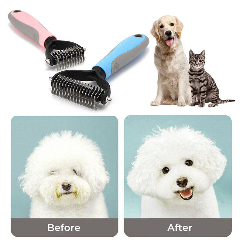 Undercoat Hair Grooming Brush For Dogs or Cats