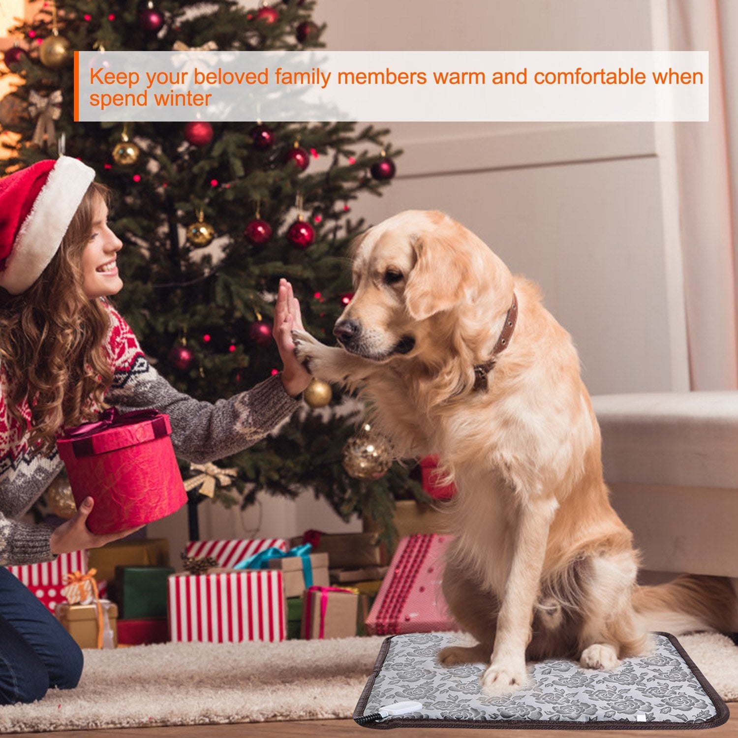 Waterproof Electric Warming Mat for Dogs and Cats