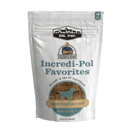 Dr. Pol's Incredi-Pol Parmesan Chicken Crunchy Dog Treats