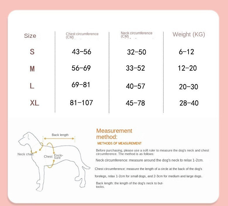 Explosion-Proof Dog Chest Harness with Leash