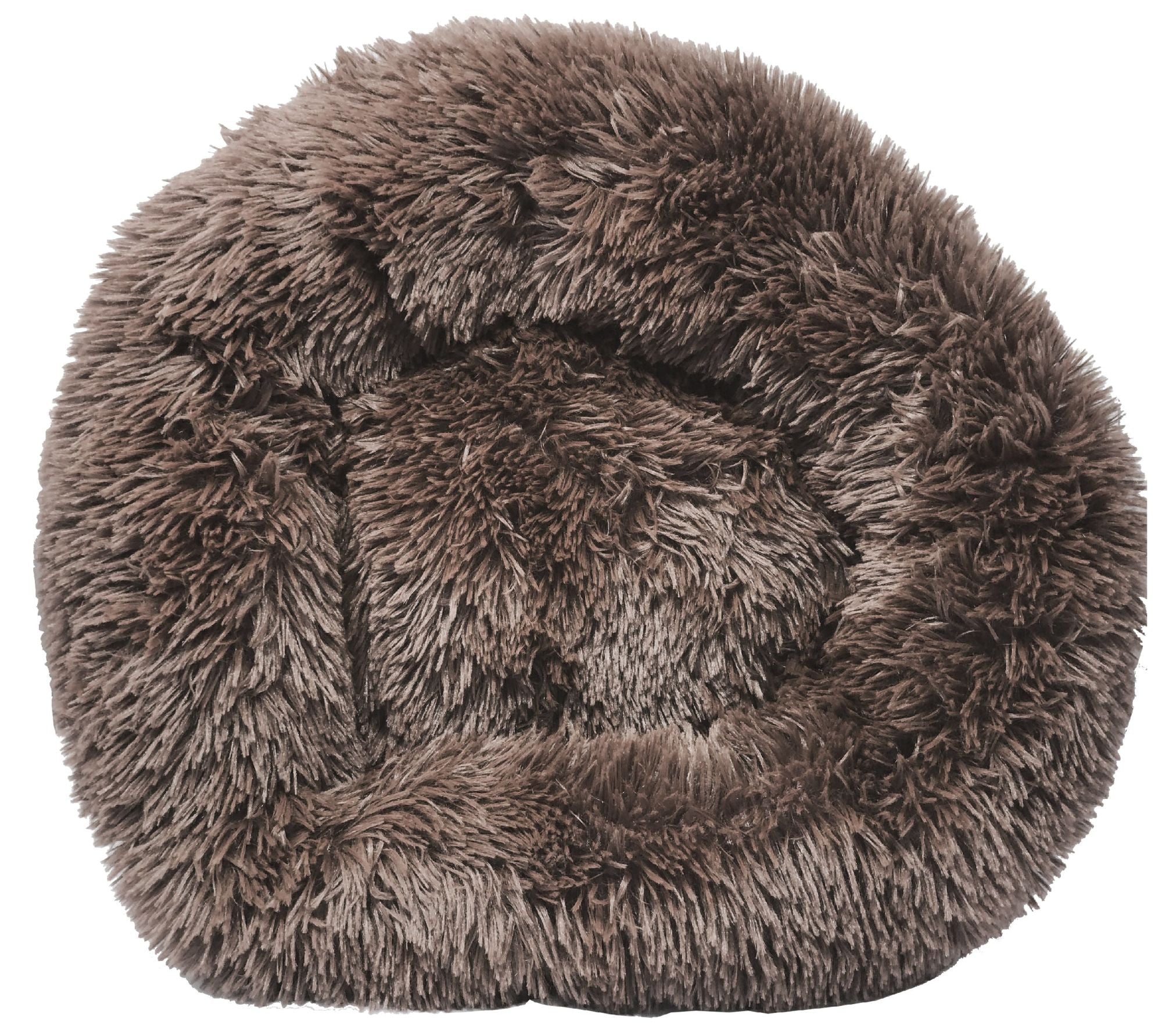 Pet Life Nestler Plush and Soft Round Dog Bed