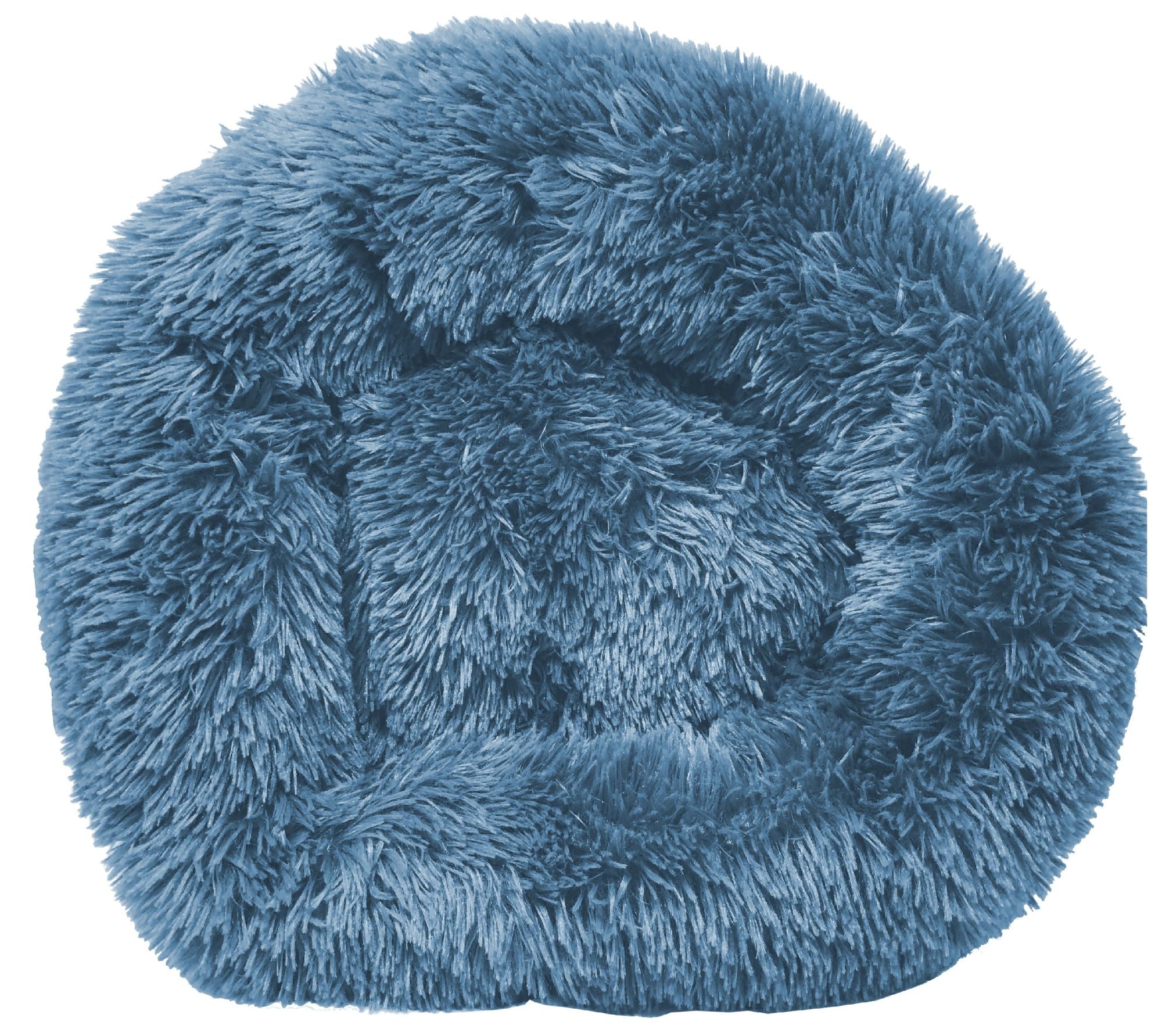 Pet Life Nestler Plush and Soft Round Dog Bed