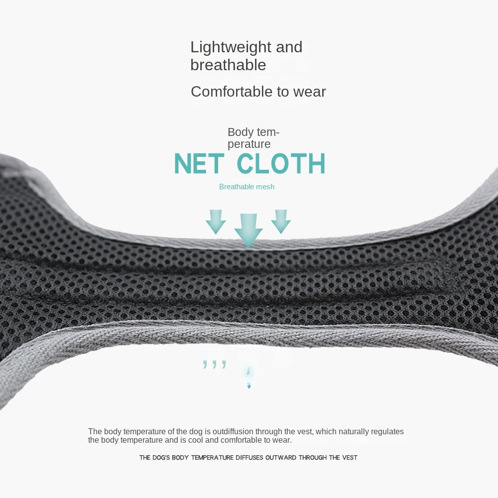 Dog Harness Light-Weight Breathable Reflective Mesh