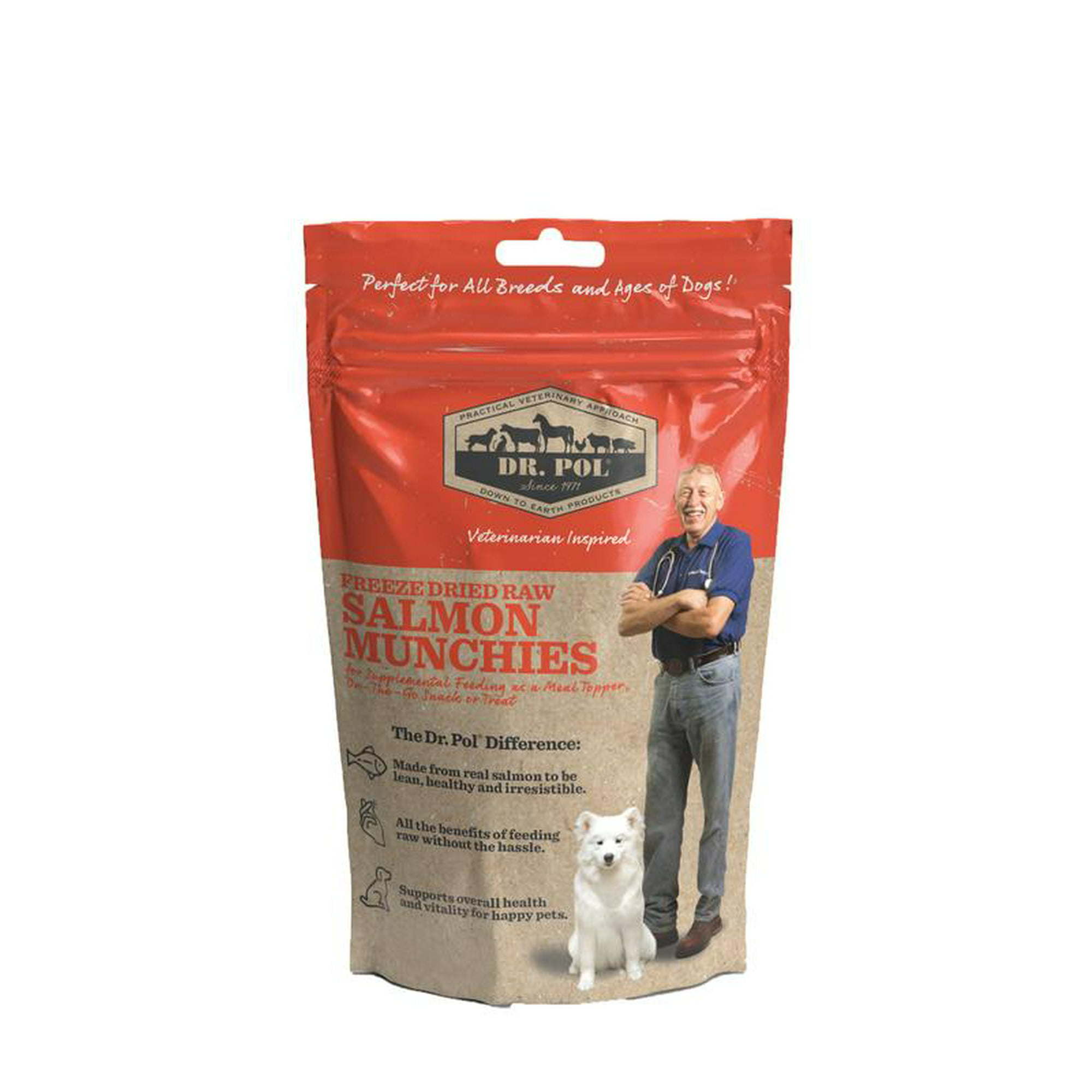 Dr. Pol's Freeze Dried Salmon Treats for Dogs