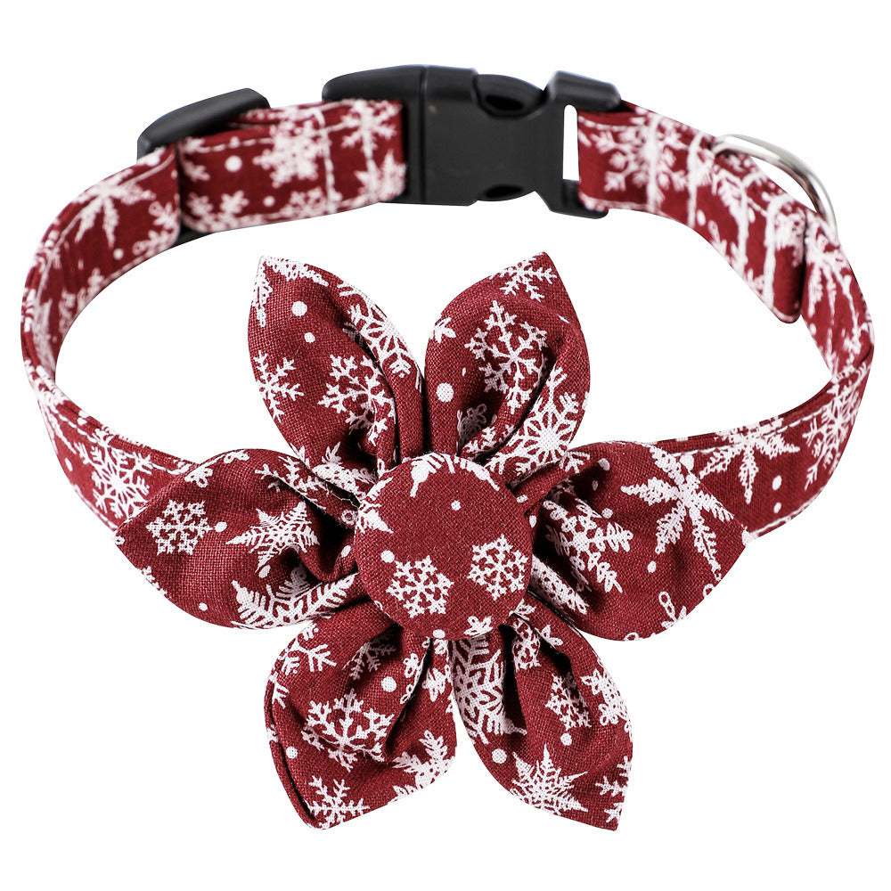 Christmas Bowtie and Collar for Dogs