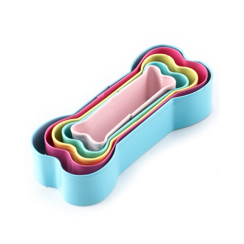 Doggie Bone Shape Cookie Cutters 5 pieces