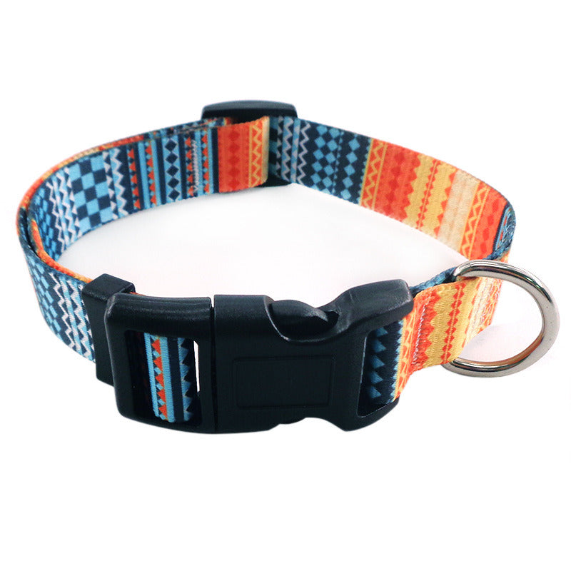 Bohemian Beautiful Colorful Festive Collars for Dogs