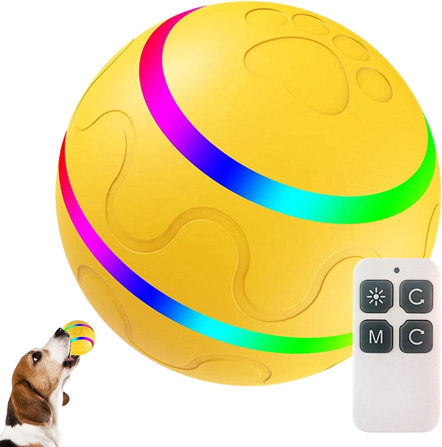 Interactive Rolling Ball for Dogs and Cats