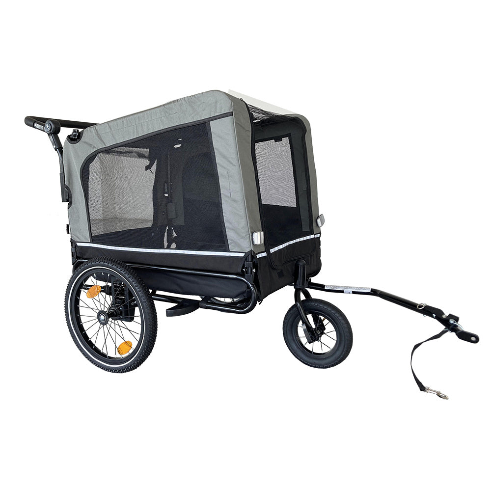 Heavy Duty Foldable Stroller Bicycle Trailer for Dogs