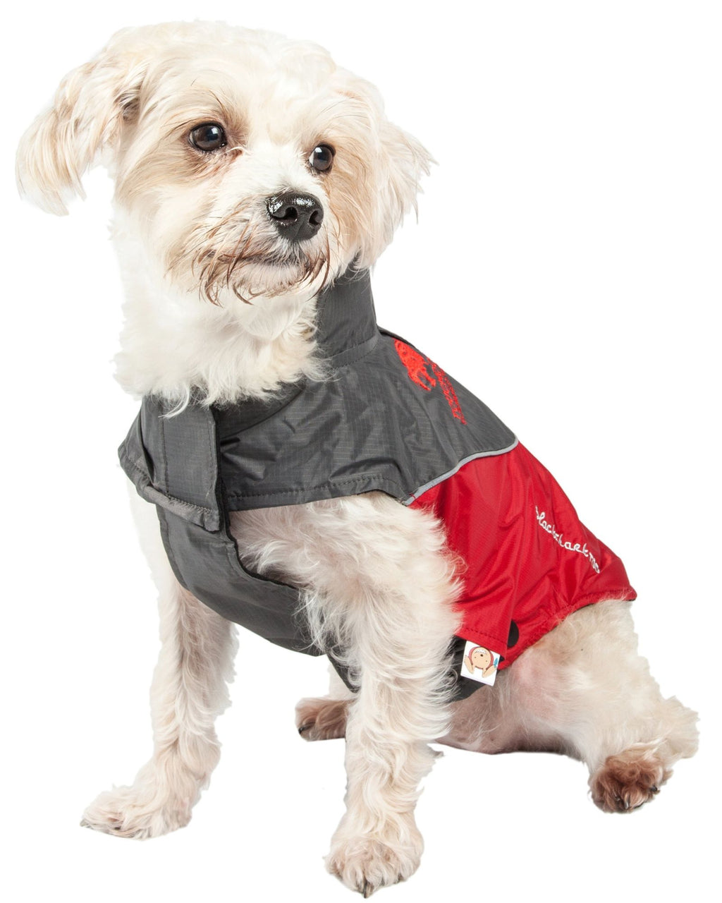 Touchdog Subzero-Storm Waterproof Dog Coat-Red