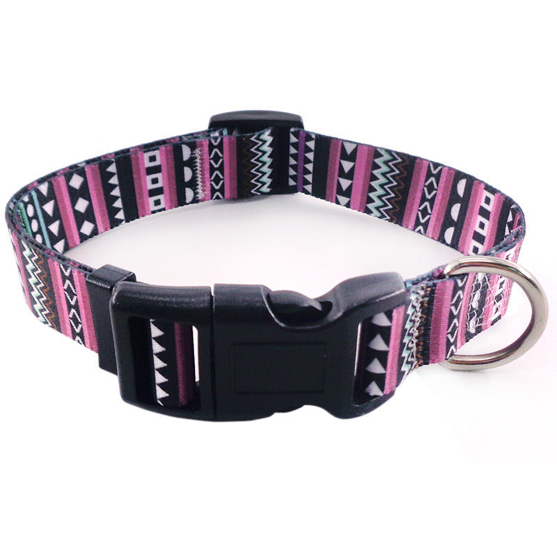 Bohemian Beautiful Colorful Festive Collars for Dogs